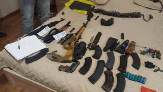 Through Searches Conducted in Apartments of Leaders and Participants of Criminal Group Large Quantities of Objects and Items Intended for Crime Found